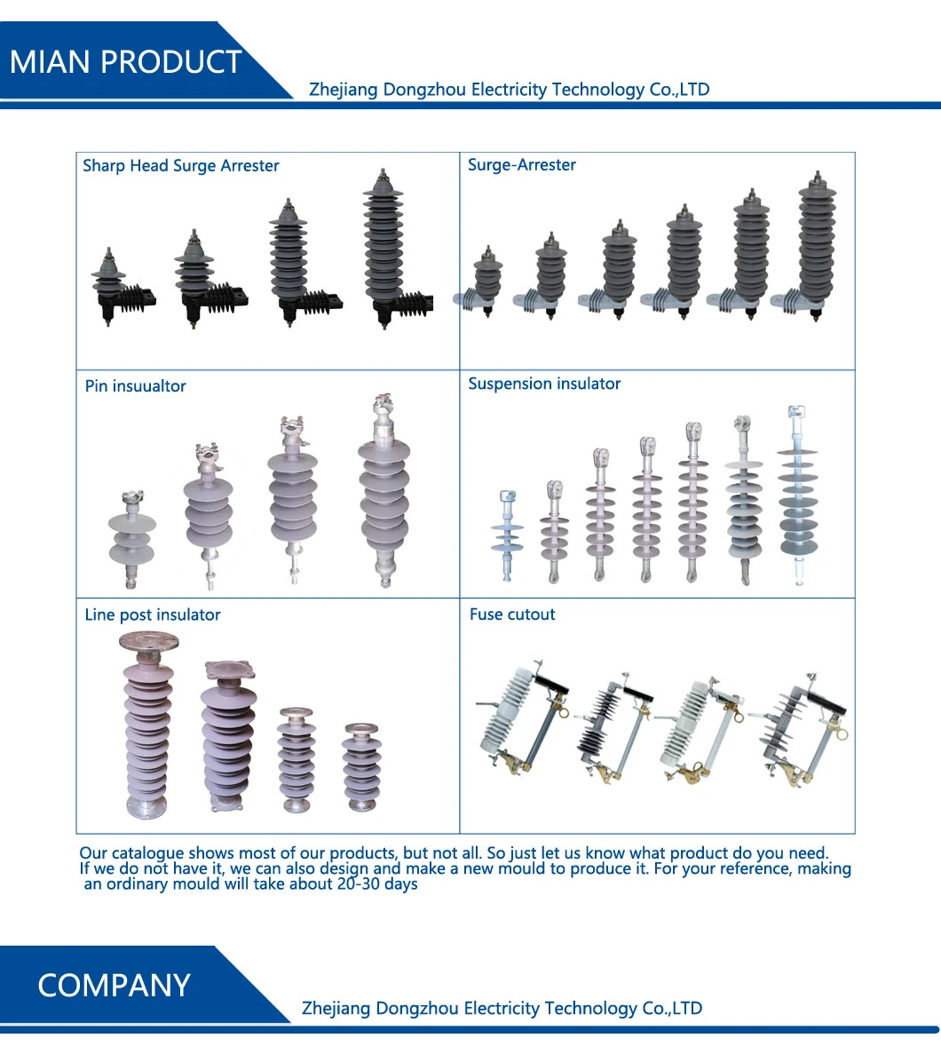 24kv, 33kv Outdoor High Voltage Line Post Composite Insulator Fz-24/33