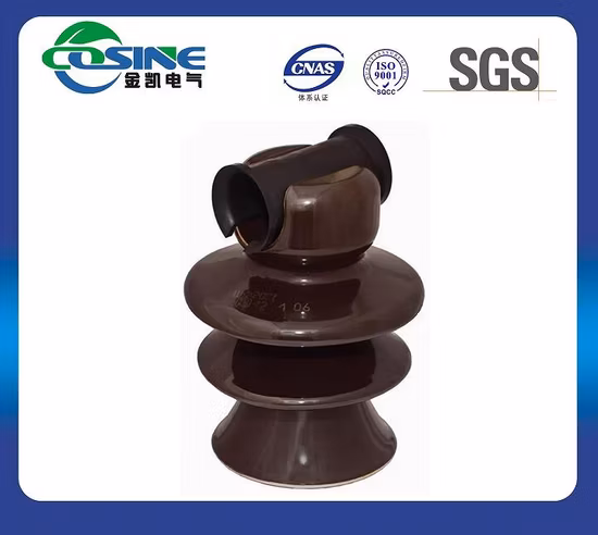 Isolateur de suspension en céramique / isolateur de poteau de ligne en porcelaine / isolateur de broche en céramique